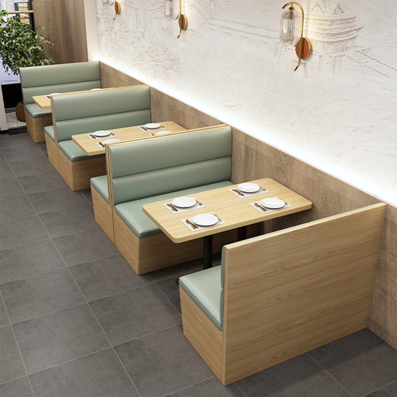Banc rembourré en similicuir Minimalist Fashion