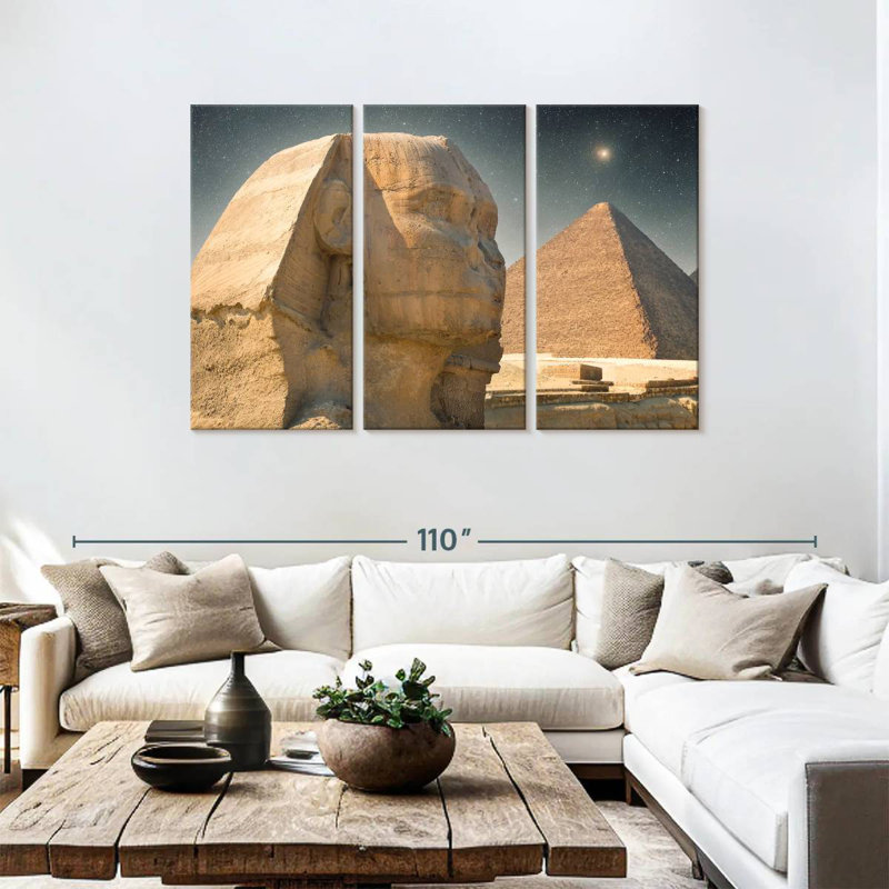 Adella Sphinx, 48" H x 74" W