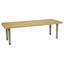 Table rectangulaire d'activités en T avec moulures totales réglables-109512146-109512148-109512140