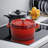 NutriChef 5 Quarts Non-Stick Enameled Cast Iron Round Dutch Oven