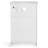 15.7" Nightstand, P2 Particleboard, Matte Melamine, Handleless, 2 Drawers, US Outlet-1182581951