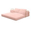 Canapé-lit convertible, canapé-lit pliant, canapé-lit escamotable avec matelas et coussins, canapé désossé pour le salon, la chambre à coucher-1567074329