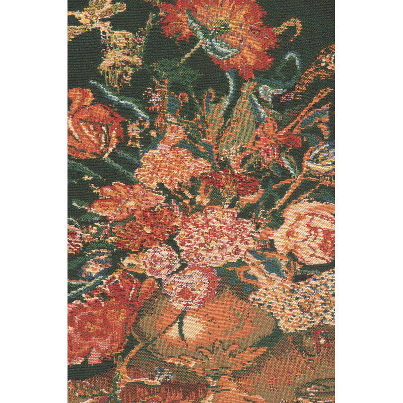 Floral Cotton Blend Pillow Cover