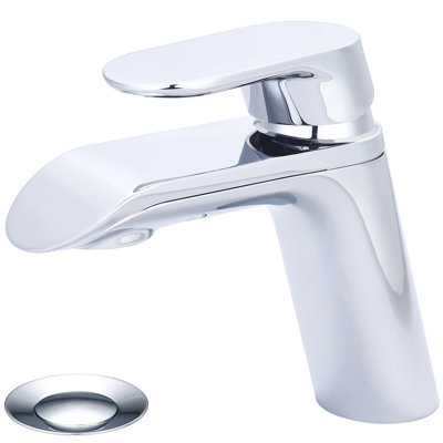 I1 Single-Hole Bathroom Faucet with Drain Assembly