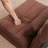 Triple Fold Down Sofa Bed, Adjustable Floor Couch Sofa With One Pillow, 5 Reclining Position, Convertible Upholstered Guest Sleeper, Adjustable Foldable Modern Leisure Sofa Bed Video Gaming Sofa