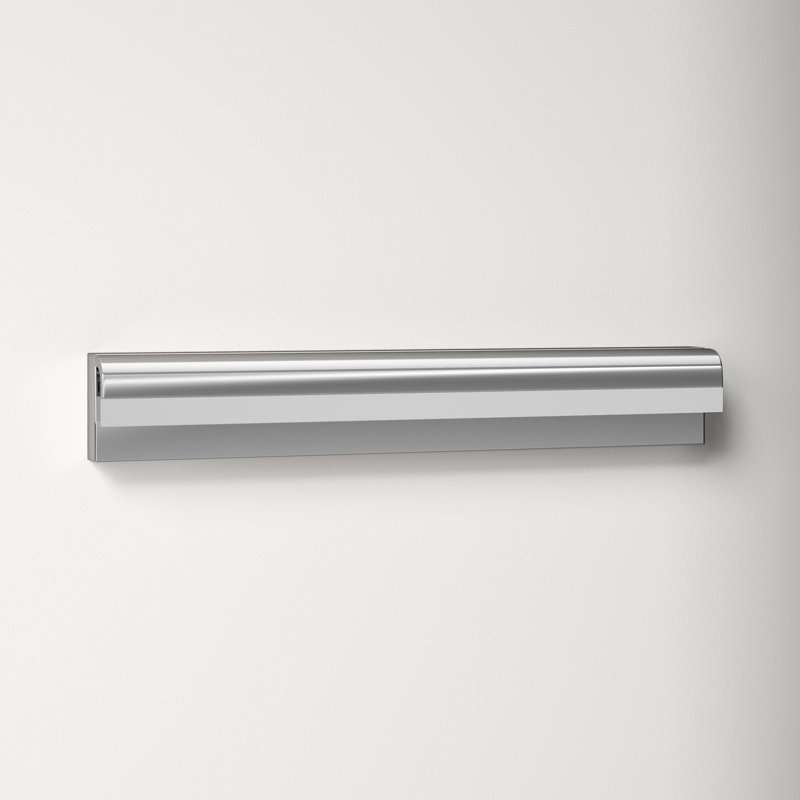 Pelham Single Dimmable LED Bath Bar, Polished Chrome