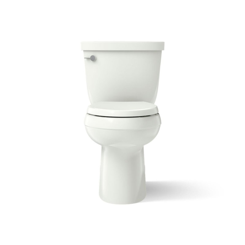 Cimarron Comfort Height Two-Piece Elongated 1.28 Gpf Chair Height Toilet, White