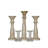 15'' H Wood Tabletop Candlestick-128219759