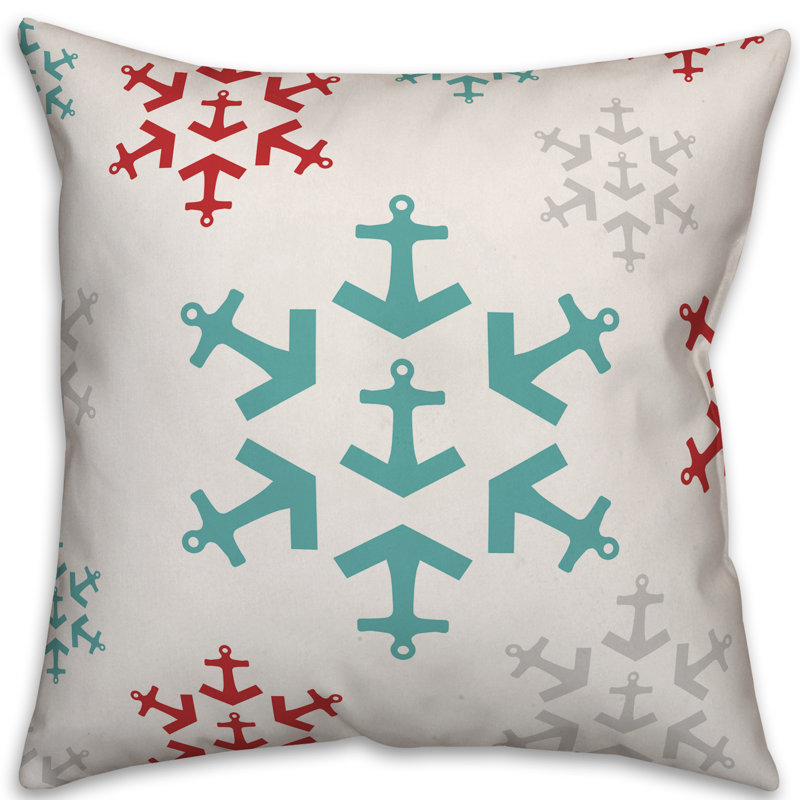 Geometric Throw Pillow, 16" x 16"