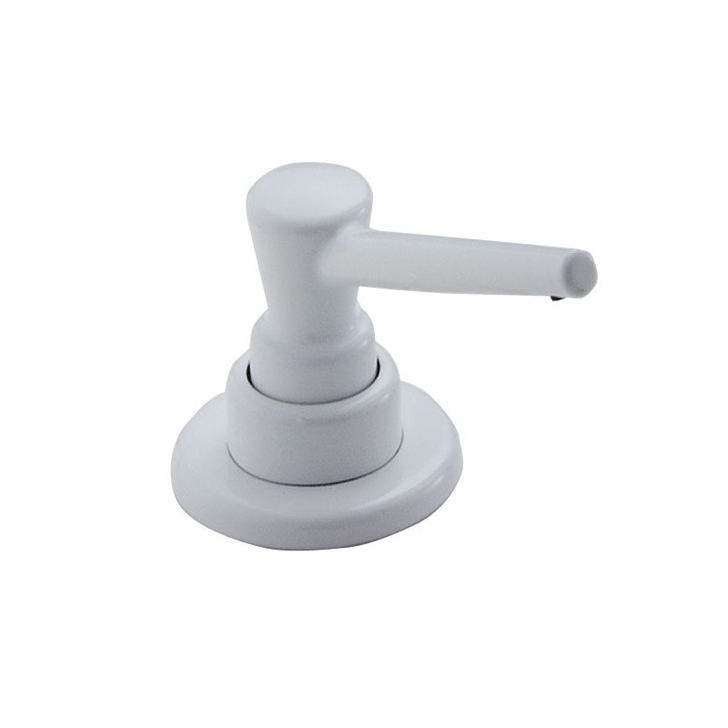 Classic Soap Dispenser, White