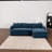 Alameda 109" W Velvet L-Shaped Sectional-1904097381-1904097379