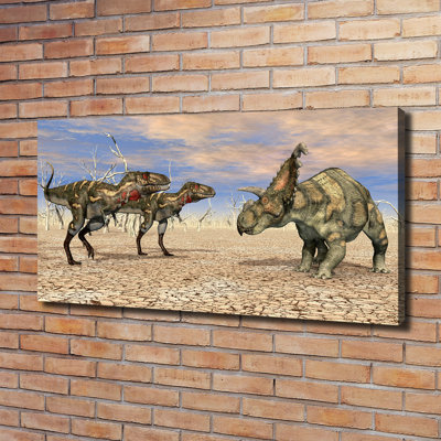Dinosaurs - Wrapped Canvas Print