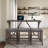 Bar Table Set With Power Outlet, Bar Table And Chairs Set, 4 Piece Dining Table Set, Industrial Breakfast Table Set, For Living Room, Dining Room, Game Room-805020335-749023042