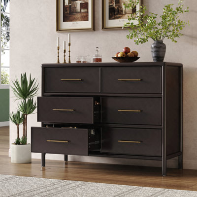 Armoire de rangement à 6 tiroirs pour l'entrée de la salle à manger / salon - standard