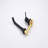 Wall-mounted faucet with single handle for bathroom sinks or tubs-109325823