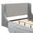 Jakayle 3 Drawers Upholstered Platform Bed with Wingback Headboard and Side Bench-1767305164