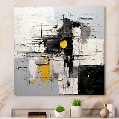- Salon d'art mural abstrait en métal