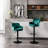 Adjustable Bar Stools In With Back And Footrest, Of 2 For Home Kitchen Pub Use 2 Fit Counter Height