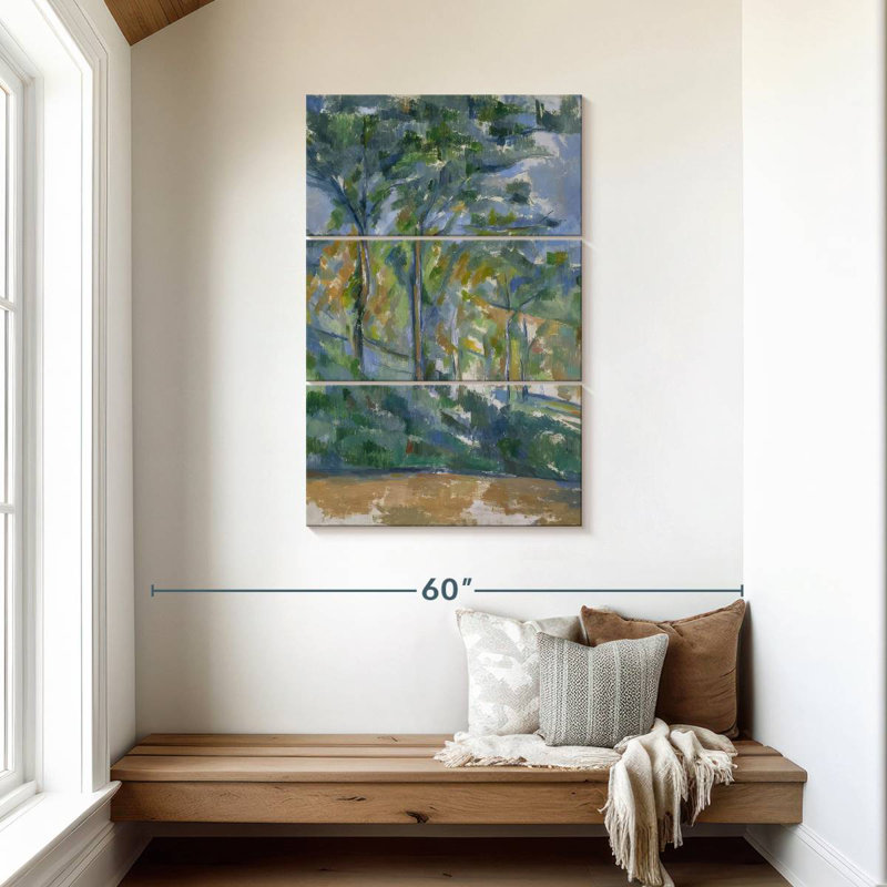 Paysage Harnek 1900, H 45 po x l 28 po