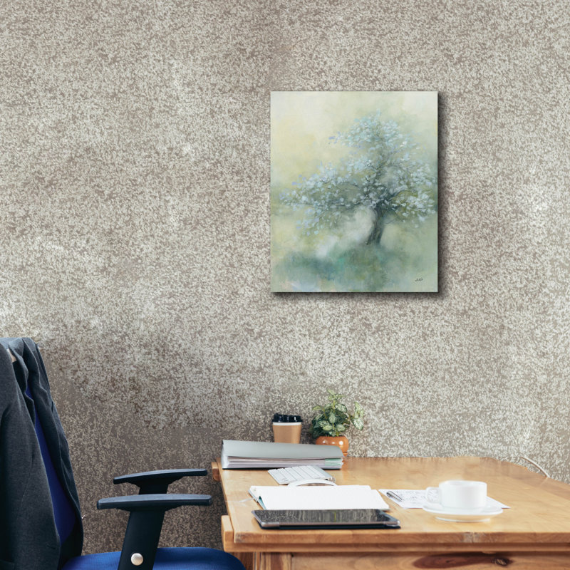 "Epic Graffiti" Subtle Tree 2 "par Julia Purinton, art mural sur toile, H 24 po x l 20 po x P 0,75 po