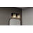 Alkis 2-Light Matte Black Bath Light