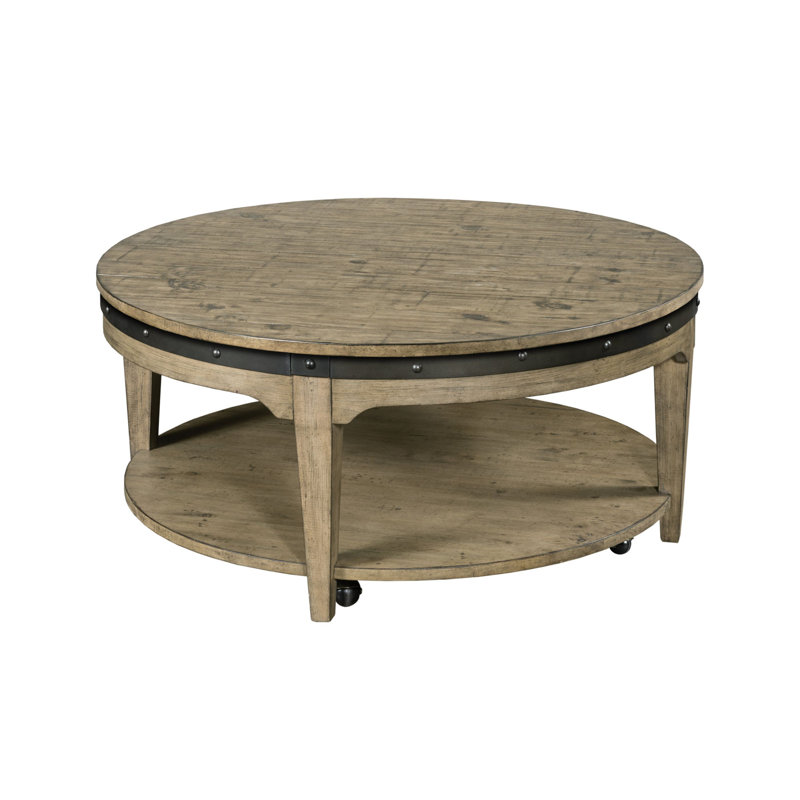 Georgena Solid Wood Coffee Table