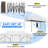 30 Ft. W x 10 Ft. D Metal Pop-up Canopy for Parties Waterproof Gazebos with 8 Detachable Sidewalls-98600870