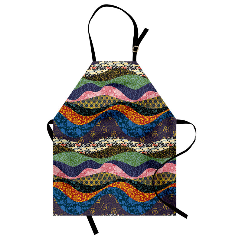 Multicolore, tablier East Urban Home East, unisexe, motif floral de fleurs, taille adulte