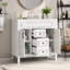 Meuble-lavabo avec rangement en résine 35,99 po-94400006