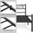 88.5cm Height Metal Bed Frame with Cloud-inspired Design Headboard-1728488639-1728488638