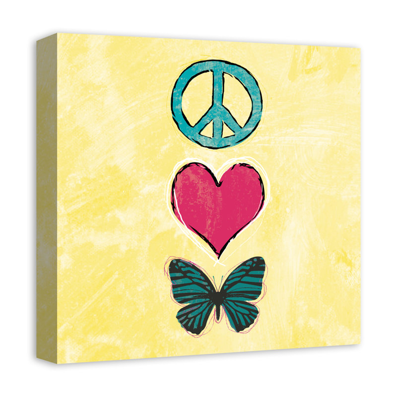 Art sur toile, H 16 po x l 16 po x P 1,25 po