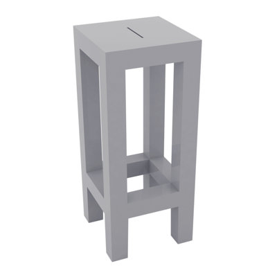 Jut 28.25" Patio Bar Stool