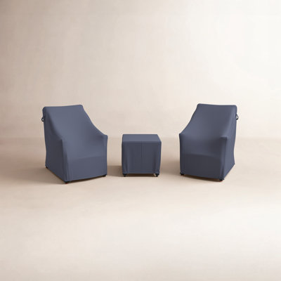 Eucalyptus Rattan Outdoor Conversation Set Cover