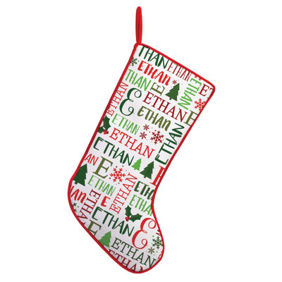 Bas de Noël personnalisé Jolly