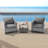 3 Piece Patio Conversation Set with Cushion-2018873044-2018873043