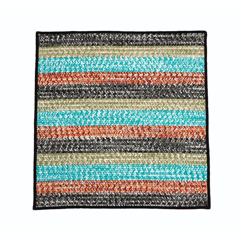 Tapis carré intérieur / extérieur Korvin, Carré 4 pi x 4 pi