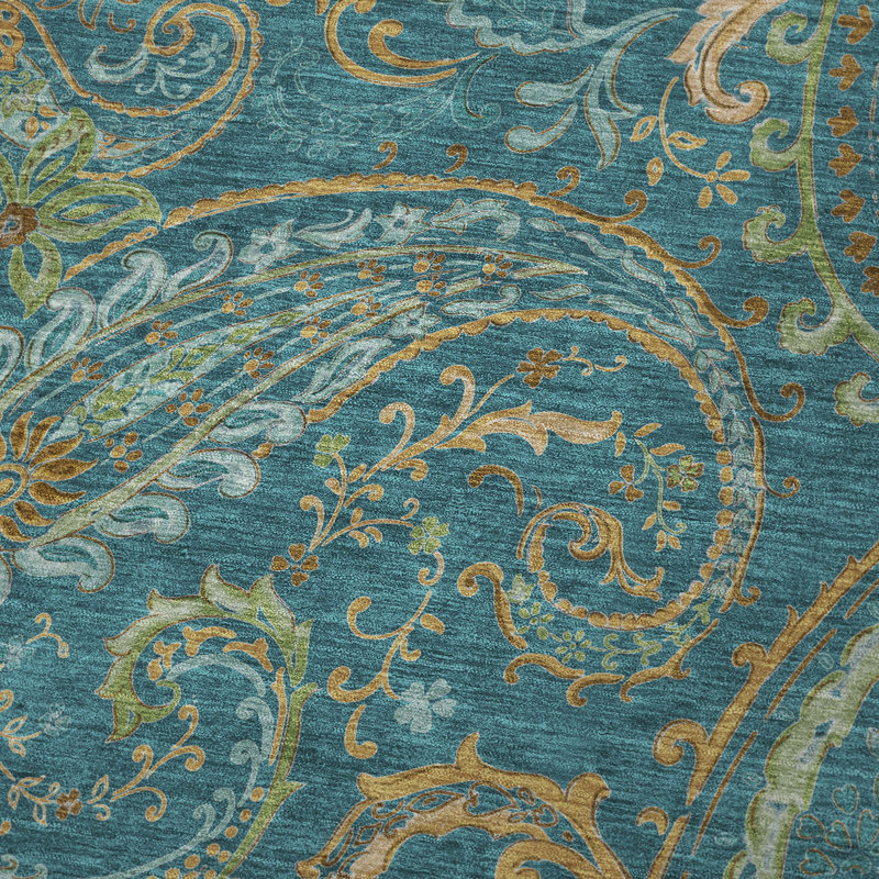 Jeté en sherpa Addison, Bleu sarcelle