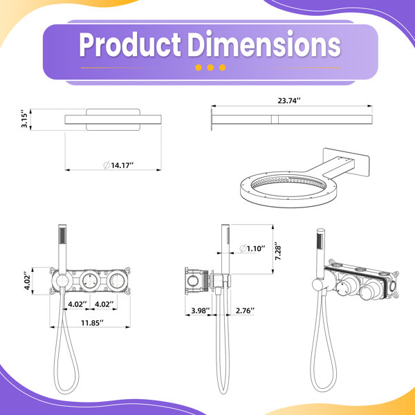 Dimensions du produit