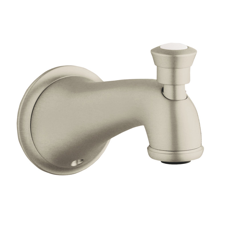 Seabury® Single Handle Wall Mounted Tub Spout, Brushed Nickel Infinity