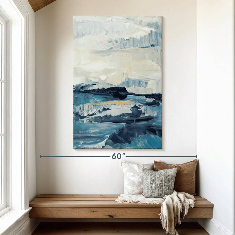 Avery, liberté de la mer bleue I, H 51 po x l 34 po