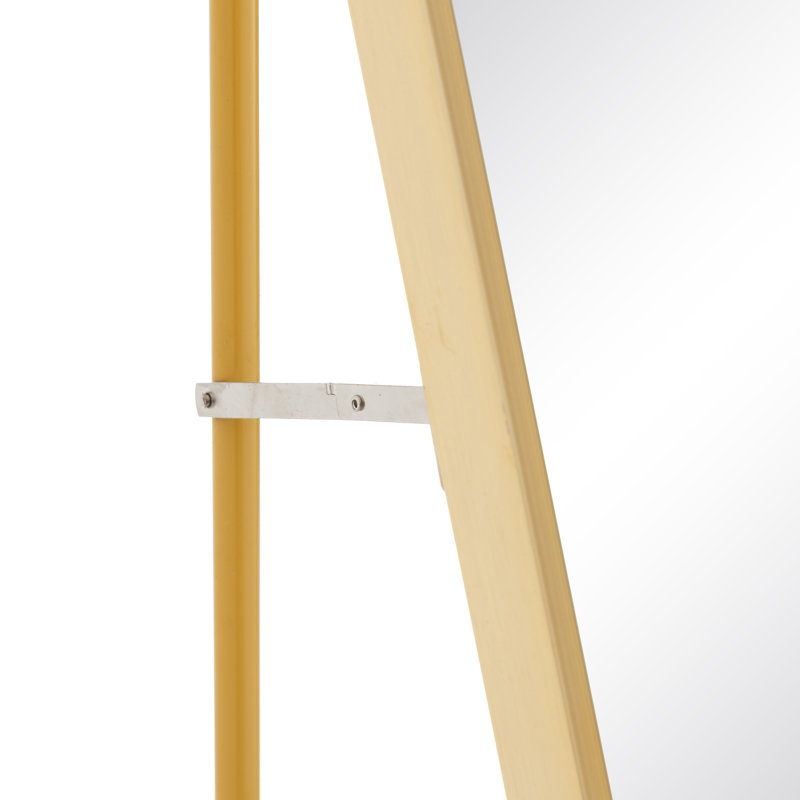 Birpal Metal Flat Mirror, Gold, 160cm H x 50cm W x 2.5cm D