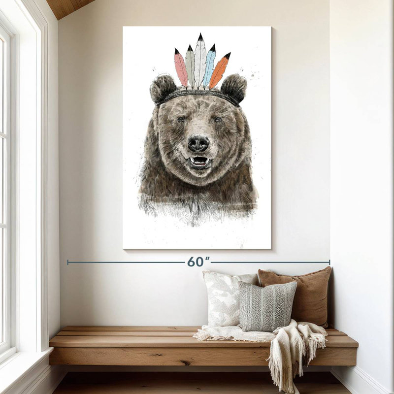 Brampt Festival Bear, H 51 po x l 34 po