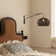 Cilo Plug-In Adjustable Swing Arm Wall Lamp In Matte Black Extendable Arm Rattan Shade