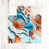 Orange/Blue/White