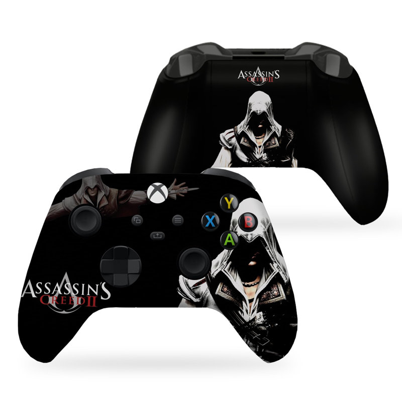 DreamController Asasins Creeed contrôleur X-box personnalisé sans fil compatible avec X-box One / Series X / S Fièrement personnalisé aux États-Unis avec impression permanente par HYDRO-DIP (PAS JUSTE UNE PEAU) (MODDED)