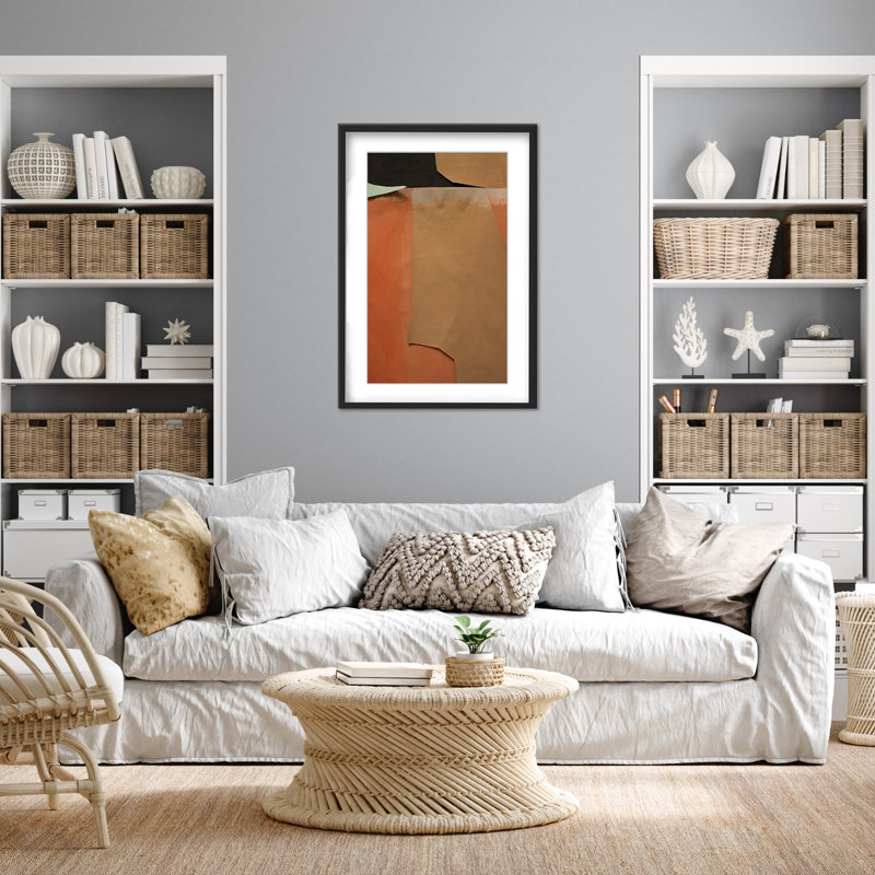 Harmony In Abstraction: Gai, 40" H x 30" W