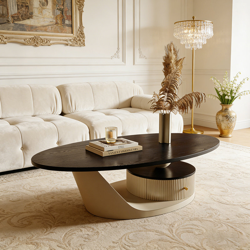 Centreville, H 15,74 po x L 51,18 po x l 25,98 po, Blanc