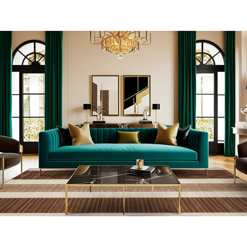  Tapis lavable rayé en lin brun, Tapis de couloir 2 pi x 5 pi