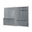 Grand lit escamotable, lit escamotable avec placard
