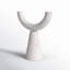 10" Stone Tabletop Candelabra